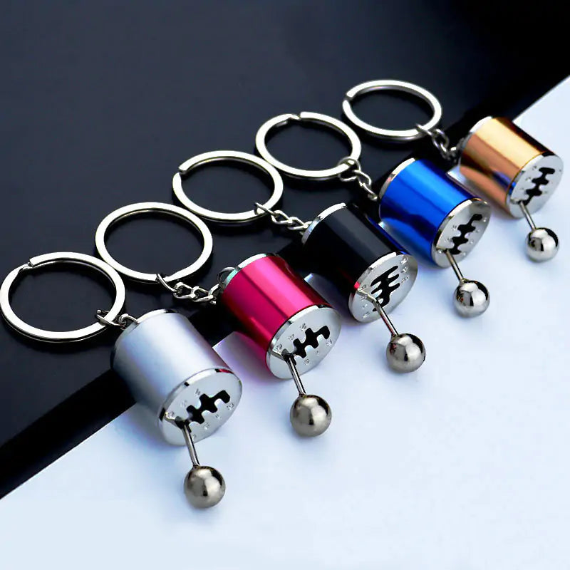 Car Gear Keychain